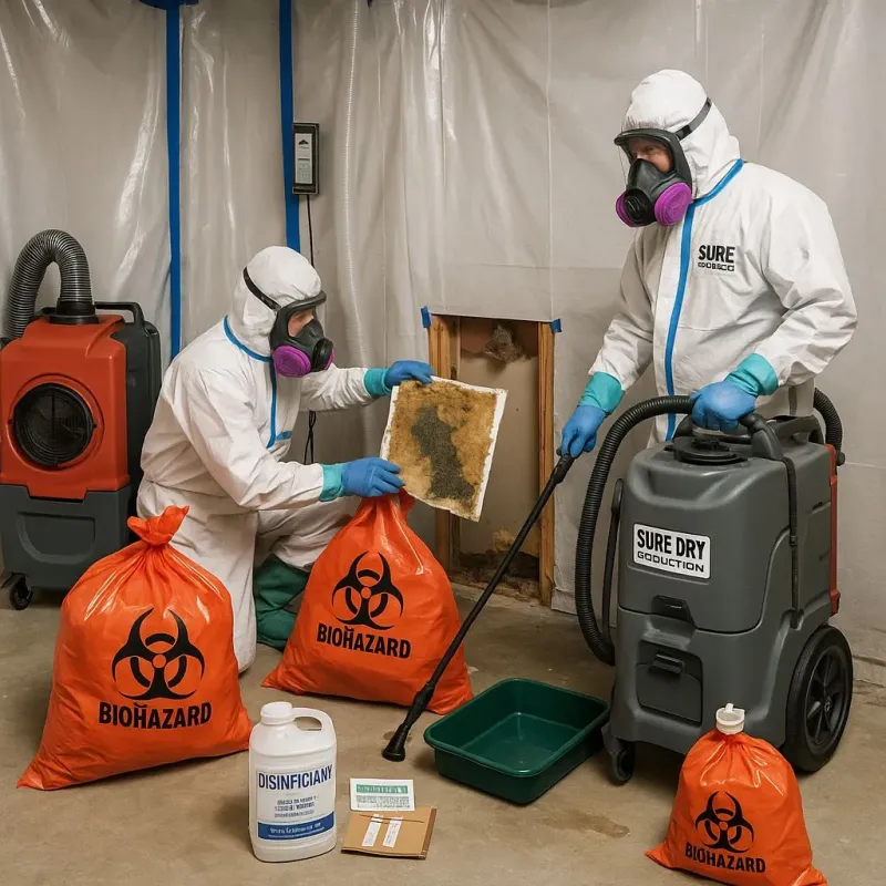 Contaminated Water Handling Protocols process in Piketon, OH
